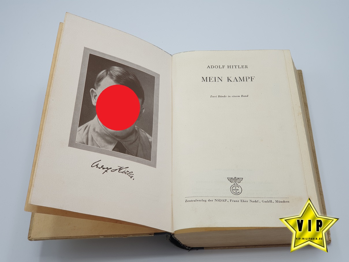 Adolf Hitler " Mein Kampf " Hochzeitsausgabe von 1942