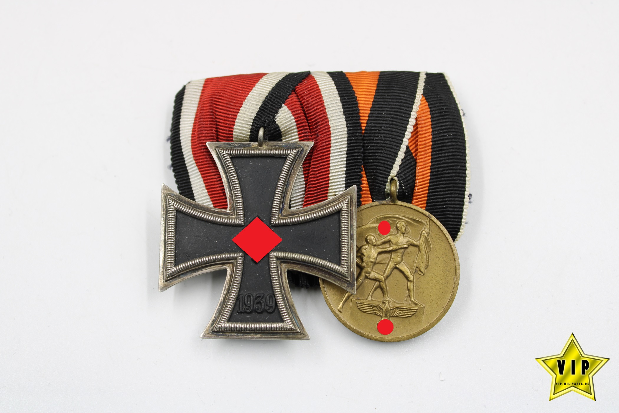 Eisernes Kreuz 2 Klasse 1939 Feldspange Anschluss Sudetenland Otto Schickle