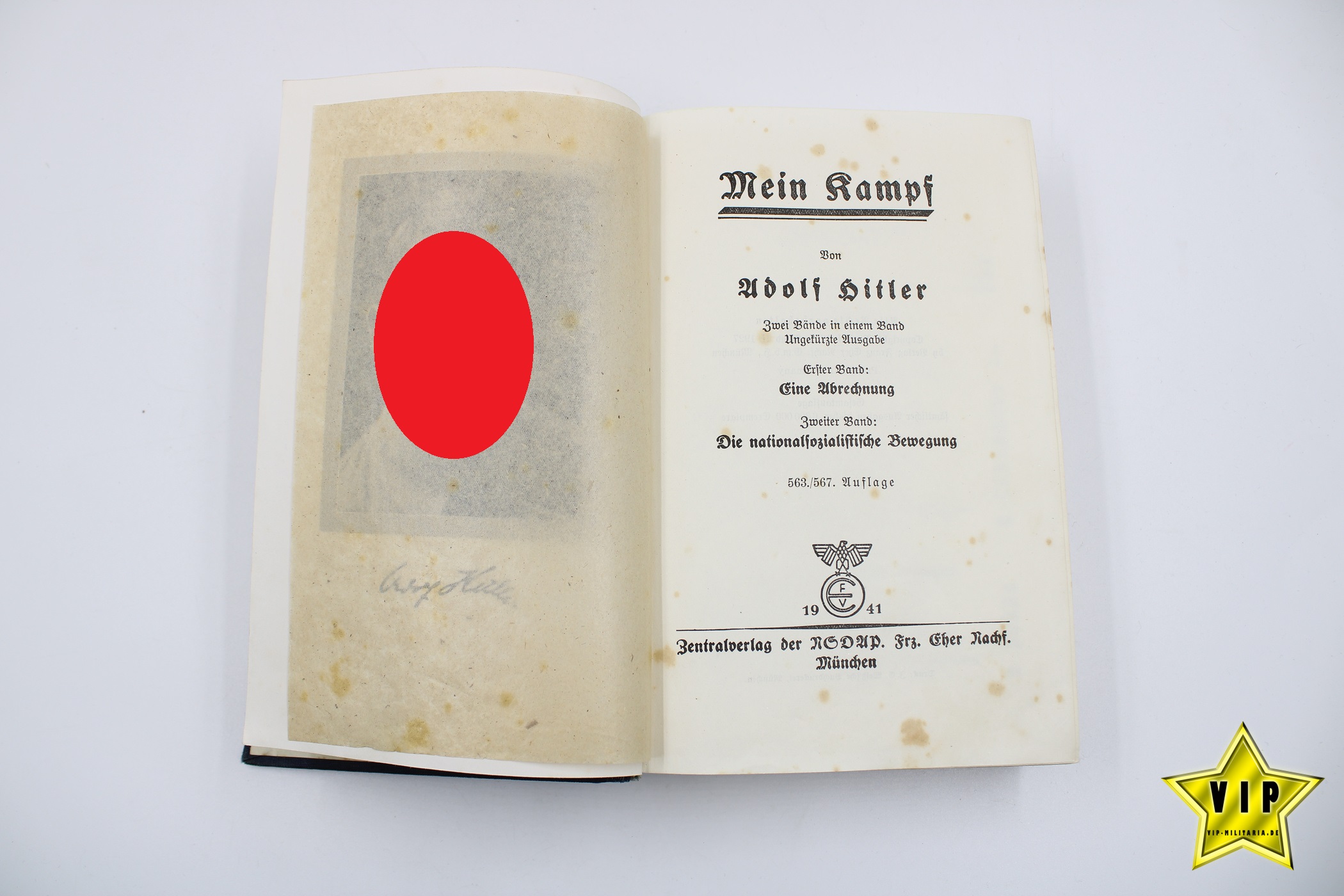 Adolf Hitler Mein Kampf Ausgabe von 1941 