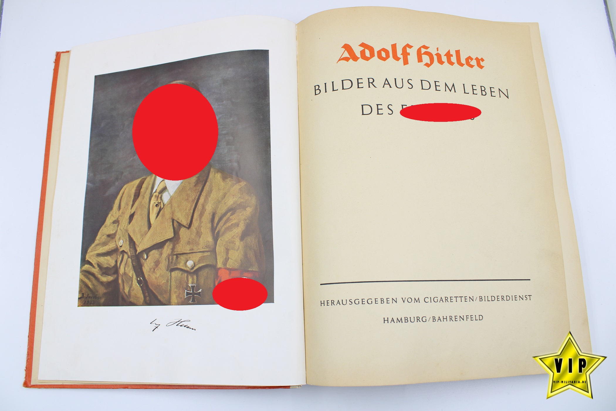 Sammelbilderalbum Adolf Hitler