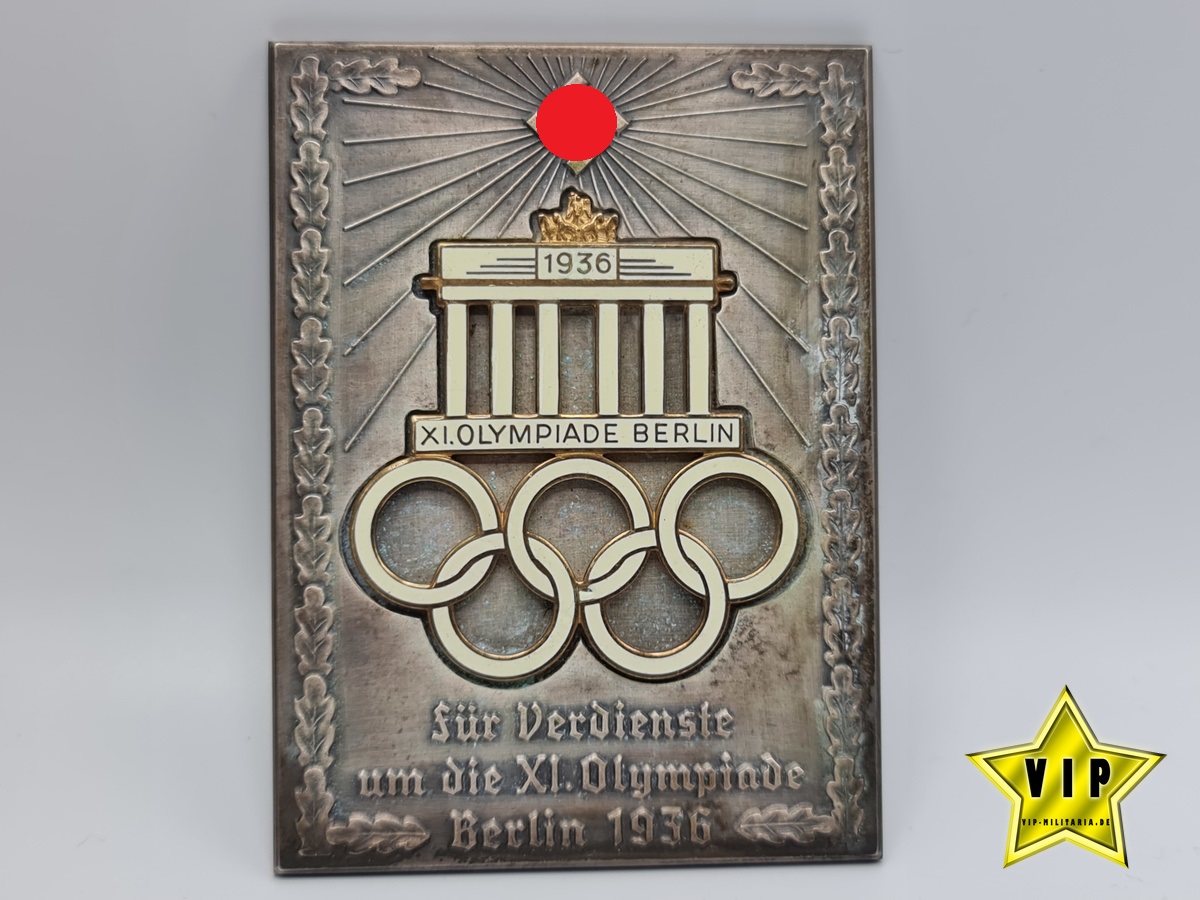 Olympia Plakette Berlin 1936