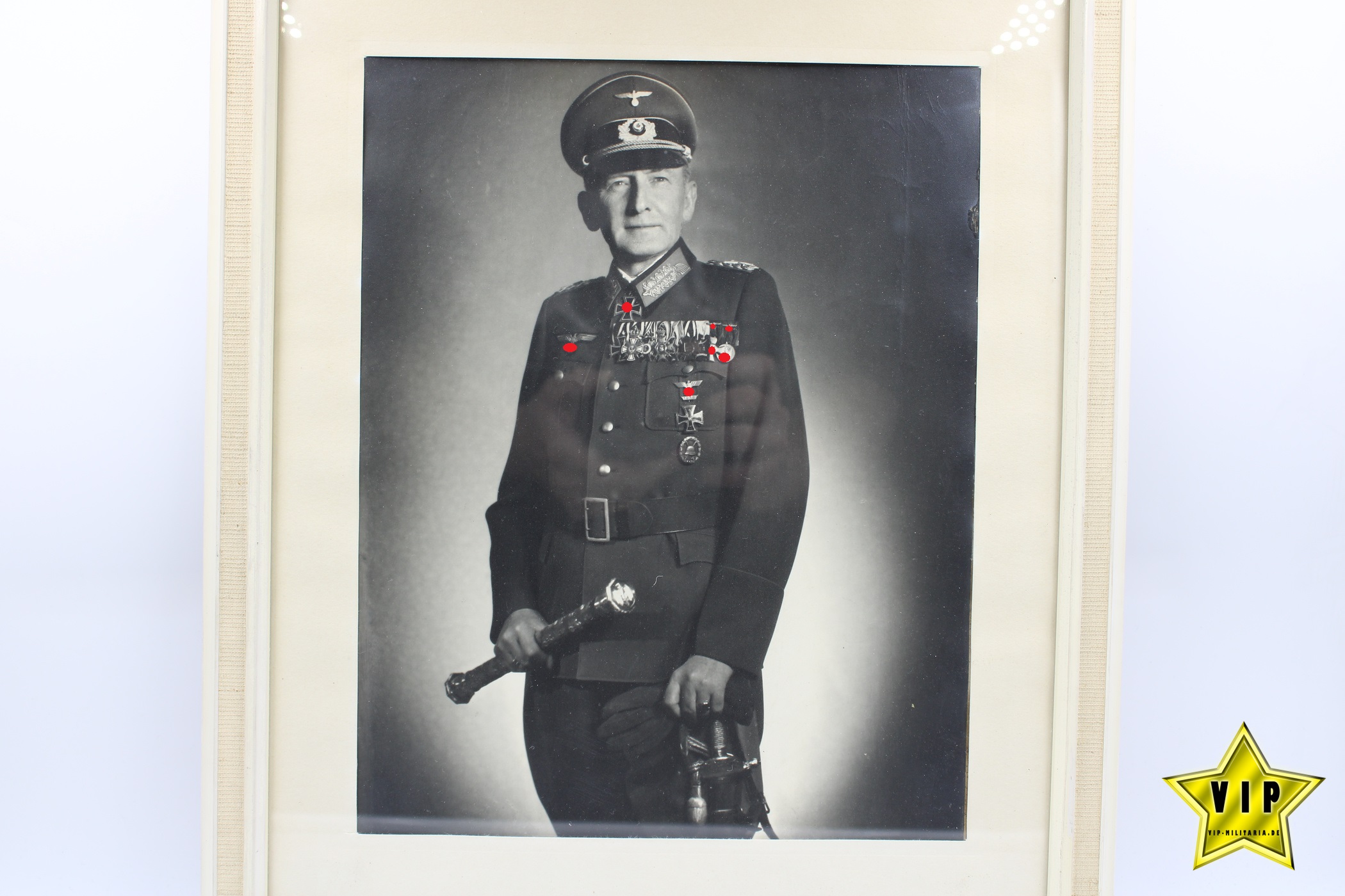 Ritterkreuzträger Generalfeldmarschall Erwin von Witzleben Wandbild