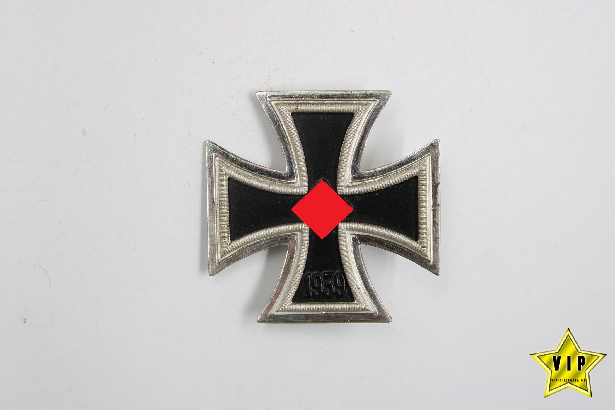 Eisernes Kreuz 1. Klasse 1939 im Etui Hersteller Friedrich Orth, Wien