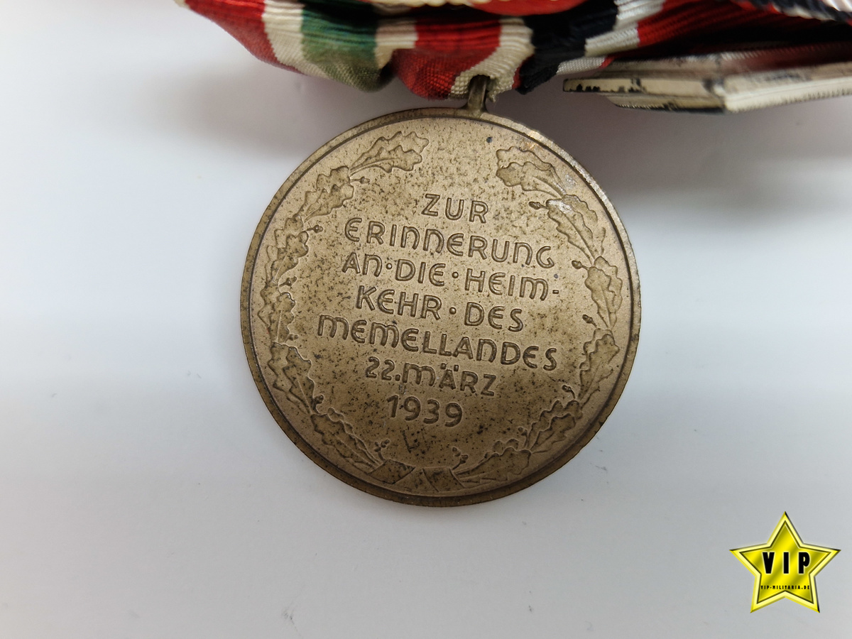 Memelland Eisernes Kreuz 1939 Feldspange