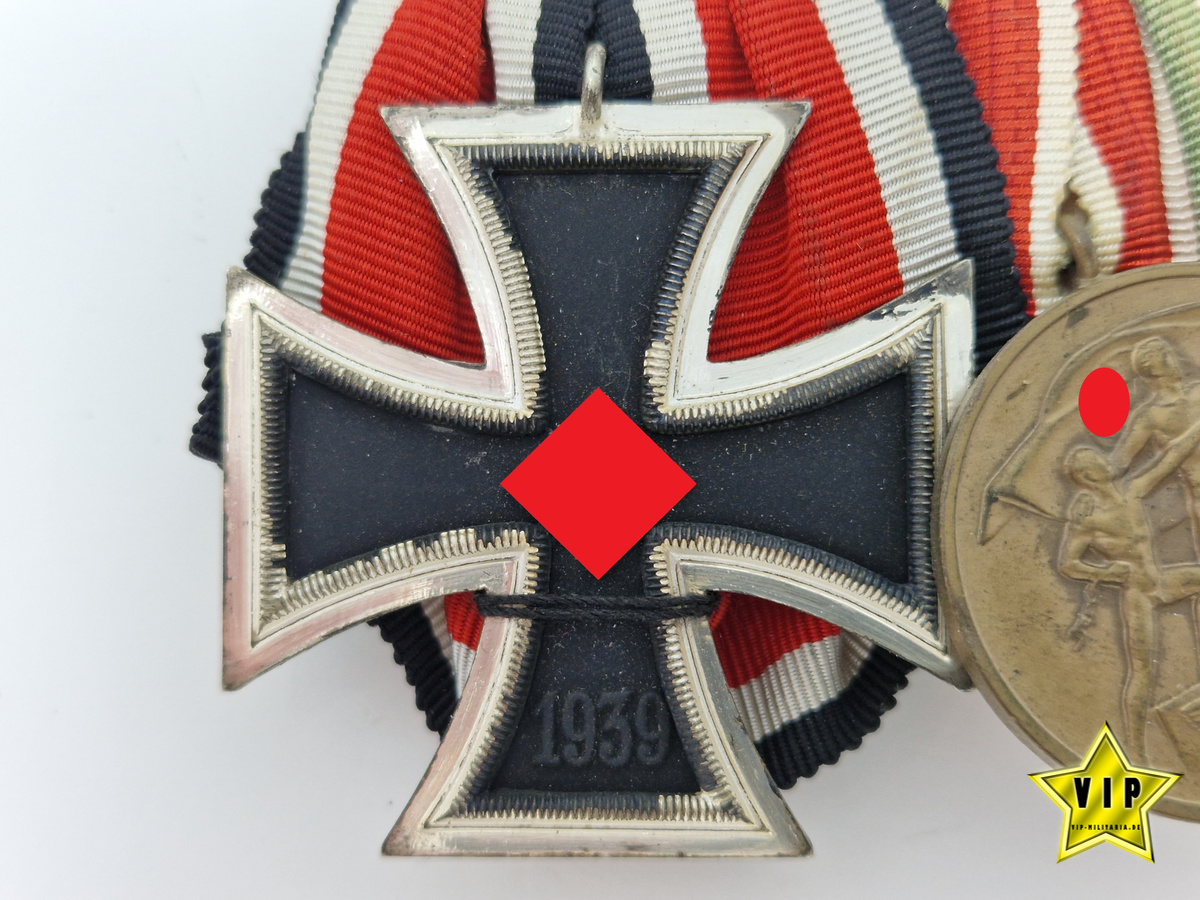 Memelland Eisernes Kreuz 1939 Feldspange